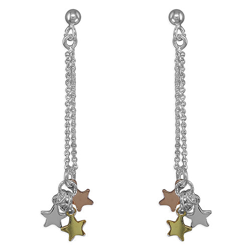 Celestial drop earrings