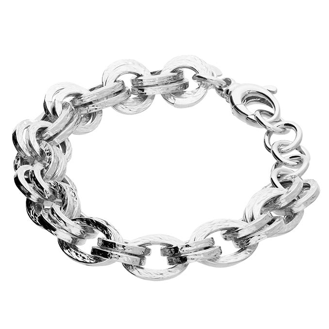 Chunky Double Chain Bracelet