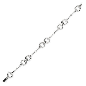 Snaffle Bracelet Sterling Silver