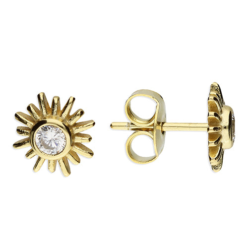 Sun Stud Earrings